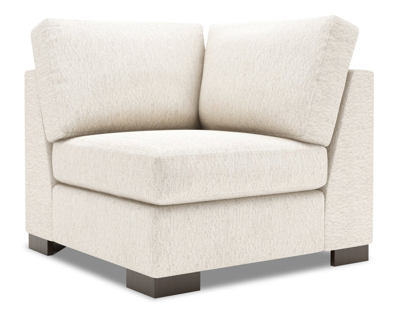 Fauteuil carré en coin Track de la collection Sofa Lab - Luxury Sand