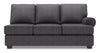 Sofa-lit de droite Roll de la collection Sofa Lab - Luxury Charcoal