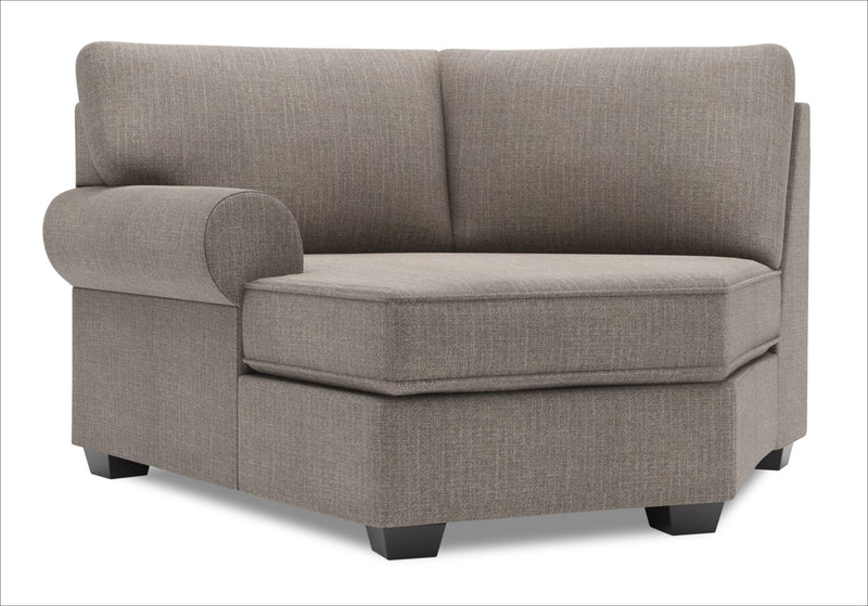 Fauteuil Cuddler de gauche Roll de la collection Sofa Lab - Luna Smoke