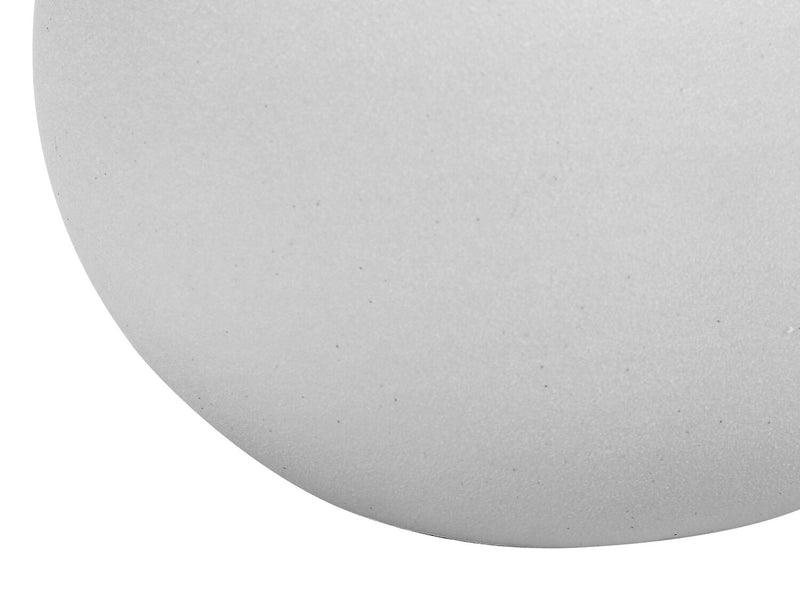 Lampe de table de 16 po en céramique crème avec abat-jour cylindrique