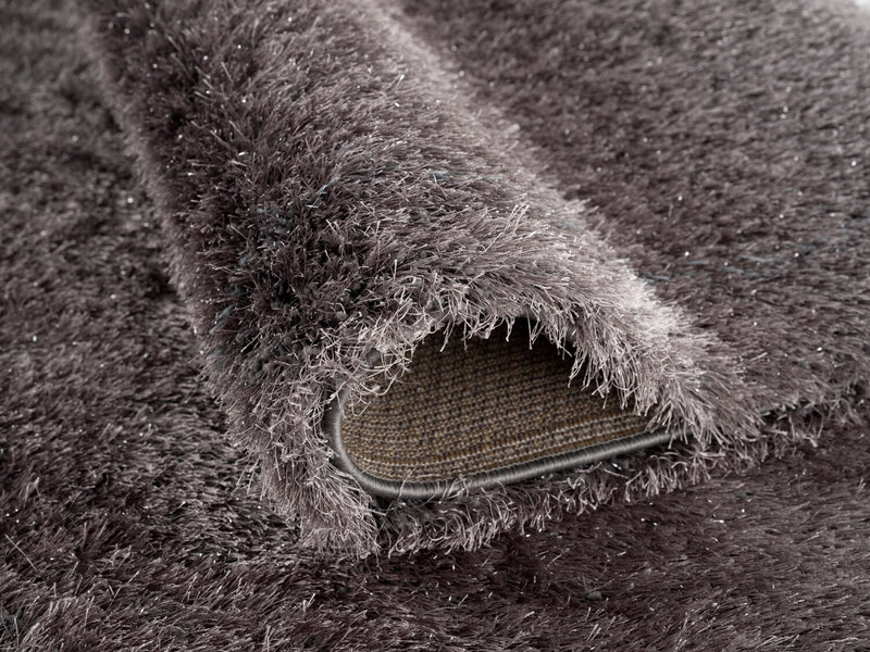 Carpette Glam gris foncée - 5 pi x 7 pi