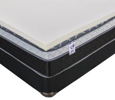 Springwall 2" Bronze Luxury Firm Queen Mattress Topper | Surmatelas luxueux ferme Bronze de Springwall 2 po pour grand lit