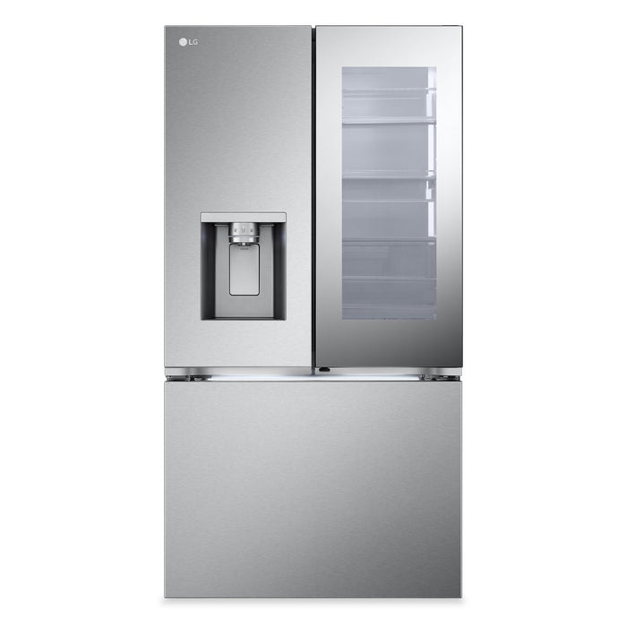 Réfrigérateur LG de 26 pi³ et de 36 po à portes françaises de profondeur comptoir MAXMC - acier inoxydable Smudge-ProofMD - LRYKC2606S