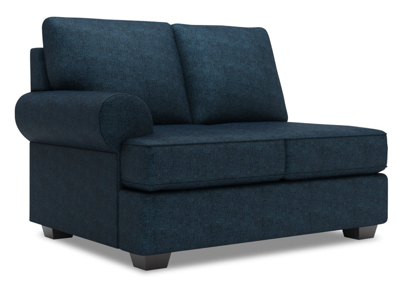 Causeuse de gauche Roll de la collection Sofa Lab - Luxury Indigo
