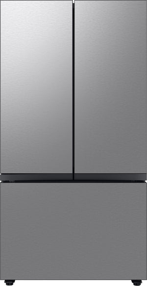 Réfrigérateur BESPOKE Samsung de 30,1 pi³ et de 36 po à portes françaises - acier inoxydable - RF30BB6200QLAA
