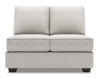  Causeuse sans accoudoirs Roll de la collection Sofa Lab - Luxury Silver 