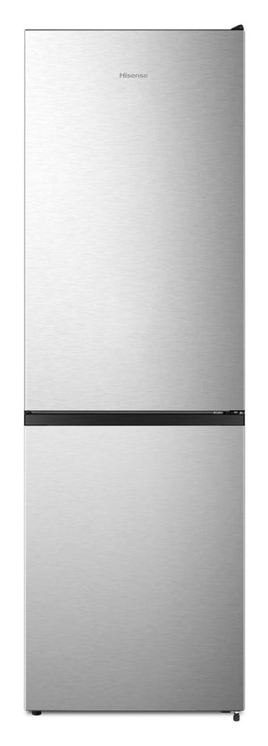Réfrigérateur Hisense de 10,7 pi³ et de 23,4 po à congélateur inférieur - titane - RB12A2CSE