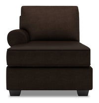 Fauteuil long de droite Roll de la collection Sofa Lab - Luxury Chocolate