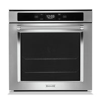  Four mural simple KitchenAid de 2,9 pi3 avec convection véritable - YKOSC504PPS 