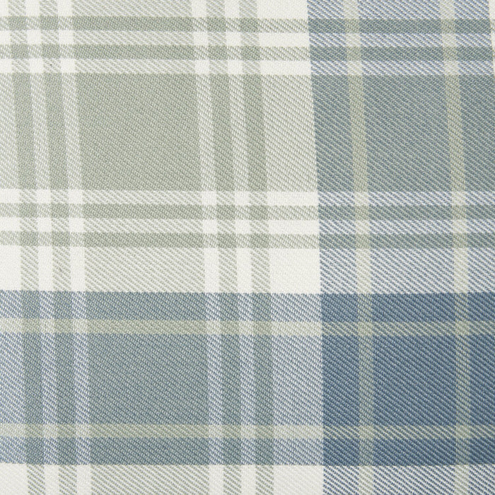 Sofa Scarlett de 87 po fabriqué au Canada en tissu de chenille avec accoudoirs enroulés et coussins décoratifs - bleu marine