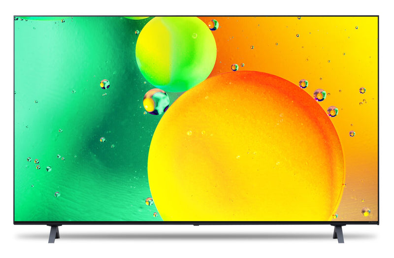 Téléviseur intelligent NanoCell LG HD 4K de 55 po à 60 Hz avec HDR10+, HGiG et ThinQMD (55NANO75UQA.ACC)