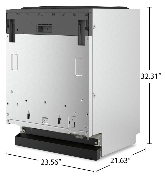 Lave-vaisselle encastré KitchenAid de 24 po et de 39 dBA avec commandes sur le dessus - panneau personnalisable - KDTF924PPA