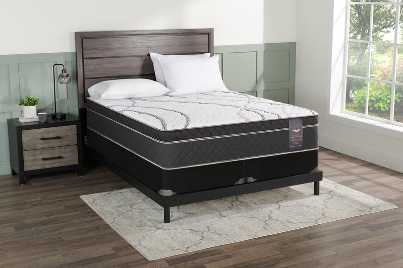 Ensemble matelas à Euro-plateau divisé Radiant de Springwall pour grand lit