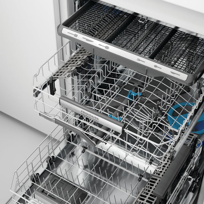 Lave-vaisselle encastré Frigidaire Professional de 24 po et de 47 dBA avec commandes sur le dessus - acier inoxydable Smudge-ProofMC - PDSH4816AF 
