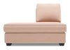Rallonge pour fauteuil long de gauche Roll de la collection Sofa Lab - Pax Rose