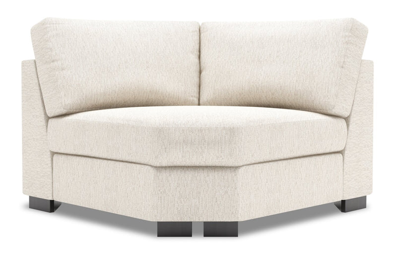Fauteuil courbé en coin Track de la collection Sofa Lab - Luxury Sand