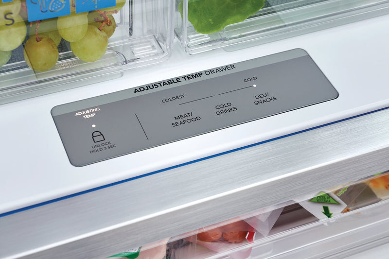 Réfrigérateur Frigidaire Gallery de 27,8 pi³ et de 36 po de profondeur standard à portes françaises - acier inoxydable Smudge-ProofMD - GRFS2853AF