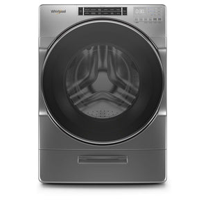 Laveuse haute efficacité Whirlpool à chargement frontal de 5,8 pi³ - ombre chrome - superposable - WFW8620HC