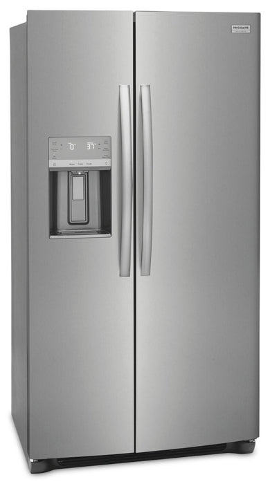 Réfrigérateur Frigidaire Gallery de 22,3 pi³ et de 36,1 po de profondeur comptoir à compartiments juxtaposés - acier inoxydable Smudge-ProofMD - GRSC2352AF