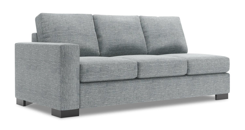 Sofa-lit de gauche Track de la collection Sofa Lab - Luna Pewter