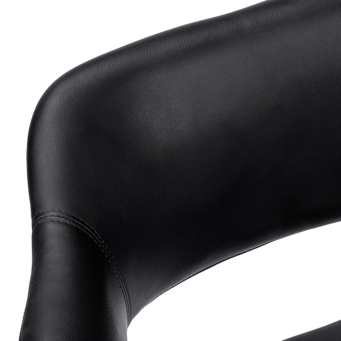 Chaise de bureau Graeme de 22,5 po - noire 