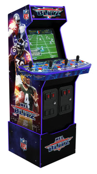  Borne d'arcade NFL Blitz Legends de Arcade1Up avec plateforme 
