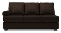  Sofa-lit de gauche Roll de la collection Sofa Lab- Luxury Chocolate 