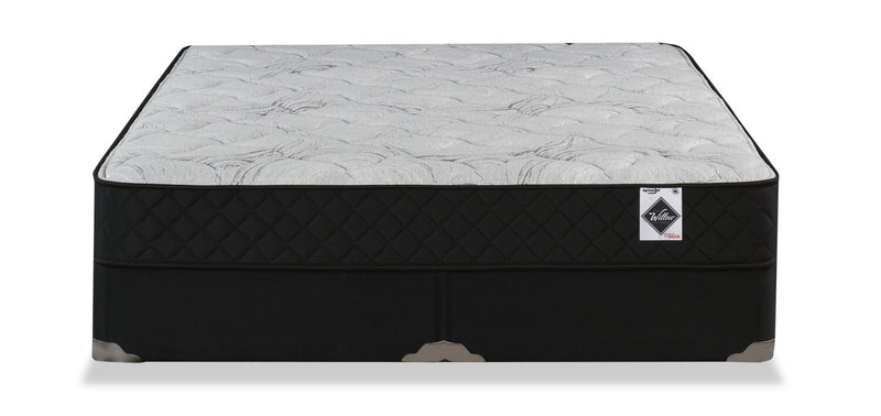 Ensemble matelas divisé à plateau régulier dans une boîte Autumn de Springwall pour grand lit
