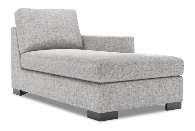 Fauteuil long de gauche Track de la collection Sofa Lab - Luna Domino