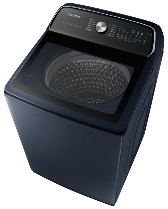 Laveuse haute efficacité Samsung à chargement par le haut de 6,2 pi³ - bleu marine - WA54CG7150ADA4