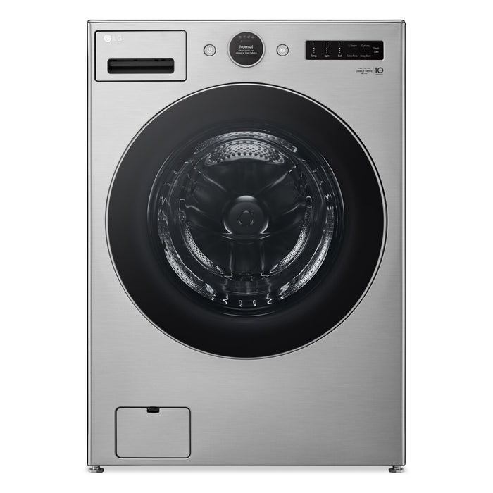Laveuse à chargement frontal 5,2 pi³ et sécheuse électrique 7,4 pi³ avec technologie TurboSteamMD LG