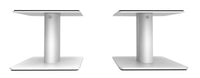 Ensemble de support SP6HD de Kanto pour haut-parleurs de 6 po avec système de gestion des câbles intégré - blanc 