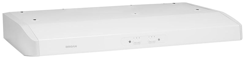 Hotte de cuisinière sous l'armoire Broan de série ESB10 de 30 po – ESB1030WH