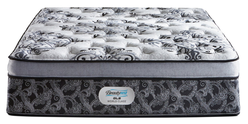 Matelas ferme à Euro-plateau GL5 Genesis de Beautyrest World Class pour très grand lit