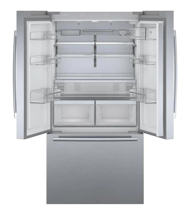 Réfrigérateur Bosch de série 800 de 21 pi3 à portes françaises - B36CT80SNS