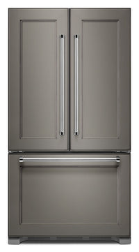 Réfrigérateur panneau personnalisable KitchenAid de 22 pi3 à portes françaises - KRFC302EPA