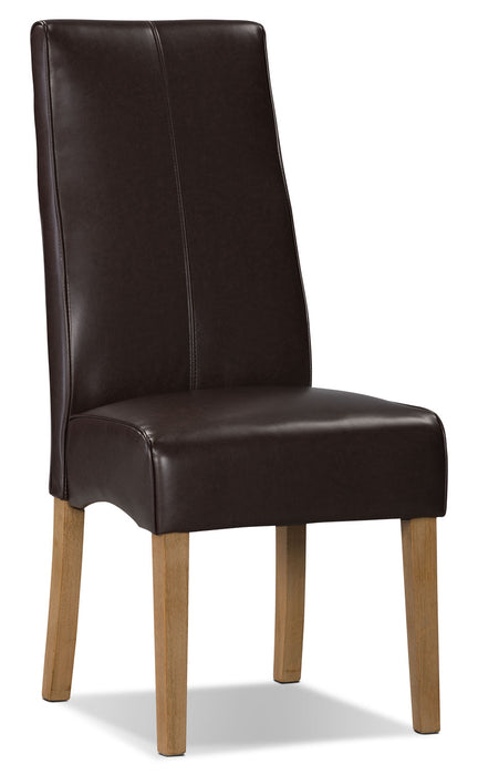 Chaise de salle à manger Colby – brune