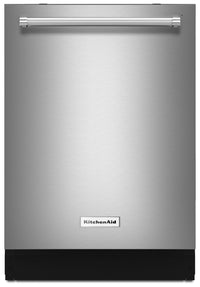 Lave-vaisselle KitchenAid de 24 po avec bras de lavage dynamiques - acier inoxydable