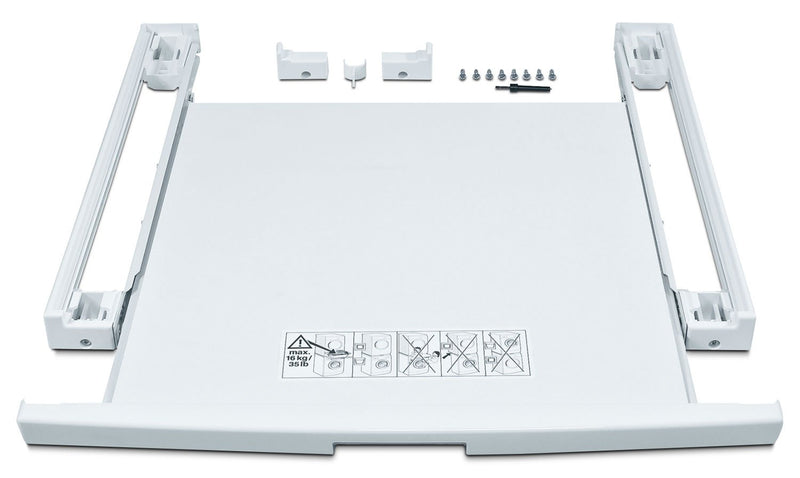 Trousse de superposition Bosch pour la buanderie avec tablette coulissante - WTZ11400UC  