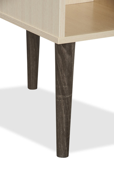 Table de fauteuil Torry de 11,5 po avec armoire - ivoire