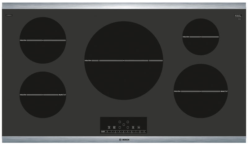 Surface de cuisson à induction Bosch de série 800 de 36 po – NIT8668SUC