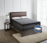 Ensemble matelas ferme à Euro-plateau à profil bas Senna iCollection de Serta pour lit double