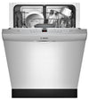Lave-vaisselle encastré Bosch de série 300 avec poignée en retrait et troisième panier - SHS63VL5UC
