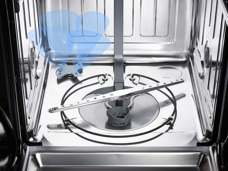 Lave-vaisselle encastré GE à cuve haute - acier inoxydable
