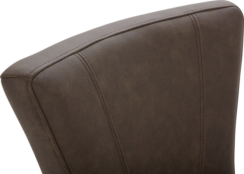 Tabouret bar Quinn, ensemble de 2 - brun