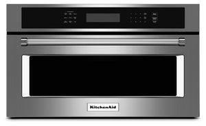 Four à micro-ondes encastré KitchenAid de 1,4 pi³ avec cuisson à 900 W - acier inoxydable - KMBP107ESS