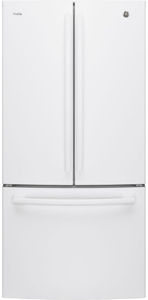 Réfrigérateur Profile de 24,5 pi³ à portes françaises avec machine à glaçons– PNE25NGLKBB