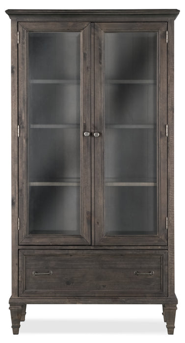 Bibliothèque Calistoga avec portes