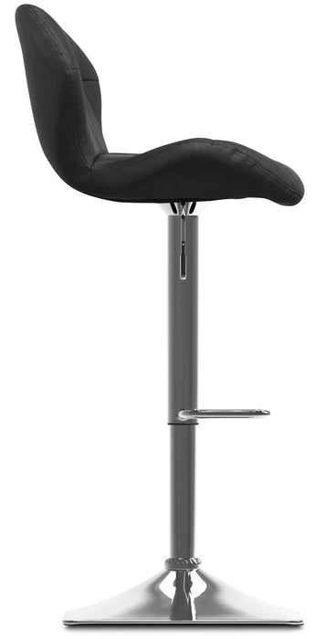 Tabouret bar réglable Emry - noir