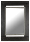 Miroir French Country noir – 30 po x 42,5 po
